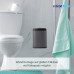 Závesný odpadkový kôš 5l RD49691, sivá Závesný odpadkový kôš 5l RD49691, sivá