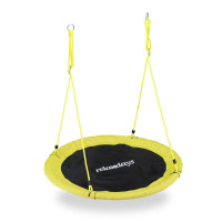 Okrúhla záhradná hojdačka 110cm RD26650, žltá Okrúhla záhradná hojdačka 110cm RD26650, žltá