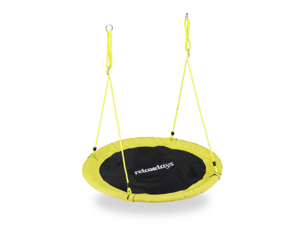 Okrúhla záhradná hojdačka 110cm RD26650, žltá Okrúhla záhradná hojdačka 110cm RD26650, žltá
