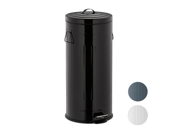 Odpadkový kôš 30L čierny Vintage, RD5614 Odpadkový kôš 30L čierny Vintage, RD5614