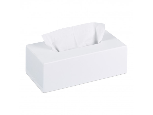 Krabička na papierové vreckovky, Tissue Box Bambus biely, RD3252 Krabička na papierové vreckovky, Tissue Box Bambus biely, RD3252