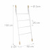 Vešiak / rebrík Ladder RD1852, 150cm, biely