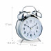 Retro budík RD1736, chróm, 17cm Retro budík RD1736, chróm, 17cm