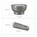 Mažiar s tĺčikom, Granit 17cm, rd1526 Mažiar s tĺčikom, Granit 17cm, rd1526