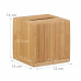 Box na papierové utierky bambusový Quadro, Tissue Box Bambus, RD2175 Box na papierové utierky bambusový Quadro, Tissue Box Bambus, RD2175