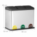 Odpadkový kôš na triedený odpad RD2324, 3x15L Odpadkový kôš na triedený odpad RD2324, 3x15L
