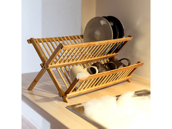 Odkvapkávač na riad Bamboo, RD9150, 47cm