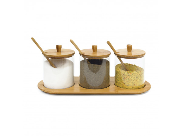 Držiak na korenie Jiao, Bamboo Glass RD9135
