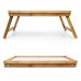 Stolík na raňajky do postele, Bamboo/ biely RD3869 Stolík na raňajky do postele, Bamboo/ biely RD3869