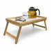 Stolík na raňajky do postele, Bamboo/ biely RD3869 Stolík na raňajky do postele, Bamboo/ biely RD3869