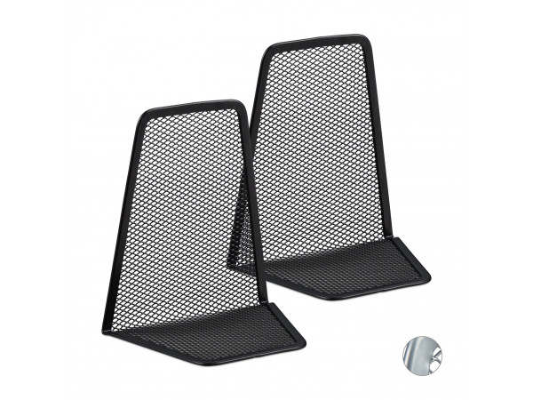 Knižná zarážka Bookends sada 2ks RD4811 čierna Knižná zarážka Bookends sada 2ks RD4811 čierna