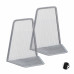 Knižná zarážka Bookends sada 2ks RD4811 strieborná Knižná zarážka Bookends sada 2ks RD4811 strieborná