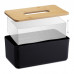 Box na papierové utierky Tissue Box RD2648, čierny Box na papierové utierky Tissue Box RD2648, čierny