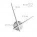 Nalepovacie nástenne hodiny RD0784, 110 cm