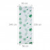 Sprchová roleta zelené listy RD2540, 60x240-160x240 Sprchová roleta zelené listy RD2540, 60x240-160x240