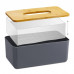 Box na papierové utierky Tissue Box RD2650, sivý Box na papierové utierky Tissue Box RD2650, sivý