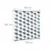 Sprchová roleta s geometrickým vzorom RD2538, 60x240-160x240 Sprchová roleta s geometrickým vzorom RD2538, 60x240-160x240