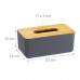 Box na papierové utierky Tissue Box RD2650, sivý Box na papierové utierky Tissue Box RD2650, sivý