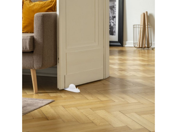 Zarážka na dvere slimák, sada 4 kusy, biela RD0163 Zarážka na dvere slimák, sada 4 kusy, biela RD0163