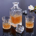 Karafa na whisky so 4 pohármi RD42310