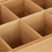 Bambusová čajová krabička s 10 priehradkami RD22182 