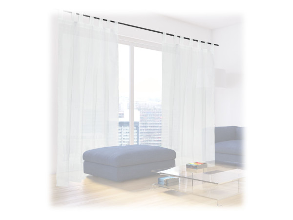 Sada 2 závesov RD36129, biela 245 x 140 cm Sada 2 závesov RD36129, biela 245 x 140 cm