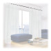 Sada 2 závesov RD36129, biela 245 x 140 cm Sada 2 závesov RD36129, biela 245 x 140 cm