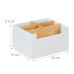 Organizér na stôl s 5 priehradkami RD47983, biely Organizér na stôl s 5 priehradkami RD47983, biely