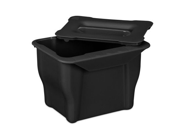 Bio odpadkový kôš kuchynský RD38581, čierny 5 l