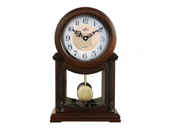 Drevené stolové hodiny MPM E08.4192.54 Drevené stolové hodiny MPM E08.4192.54