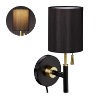 Elegantná lampa na stenu RD32228, čierna Elegantná lampa na stenu RD32228, čierna