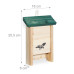 Box na netopiere so zelenou strechou, RD28877 Box na netopiere so zelenou strechou, RD28877