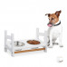Stojan na misky pre psa, biela RD27507 S Stojan na misky pre psa, biela RD27507 S