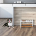 Stojan na misky pre psa, biela RD27507 S Stojan na misky pre psa, biela RD27507 S
