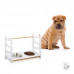Stojan na misky pre psa, biela RD27507 L