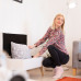 Lavica s úložným priestorom RD25734, biela Lavica s úložným priestorom RD25734, biela