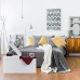 Lavica s úložným priestorom RD28707, biela Lavica s úložným priestorom RD28707, biela