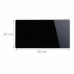 Magnetická sklenená tabuľa 20x40 cm RD22749 Magnetická sklenená tabuľa 20x40 cm RD22749