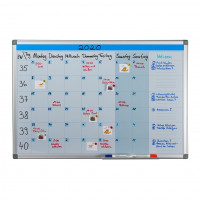 Magnetická týždenná plánovacia tabuľa RD32253