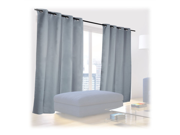 Sada 2 závesov RD33770, sivá 175 x 135 cm Sada 2 závesov RD33770, sivá 175 x 135 cm
