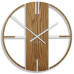 Nástenné hodiny Unique 50cm, Flexistyle z21f-2 hnedá Nástenné hodiny Unique 50cm, Flexistyle z21f-2 hnedá