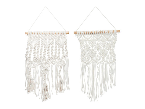 Nástenný záves Macrame RD39845, 2ks Nástenný záves Macrame RD39845, 2ks