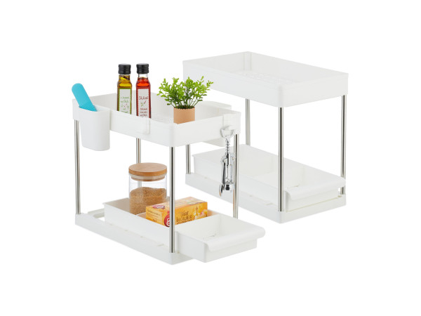 Organizér do kuchynskej linky RD48017, biela Organizér do kuchynskej linky RD48017, biela