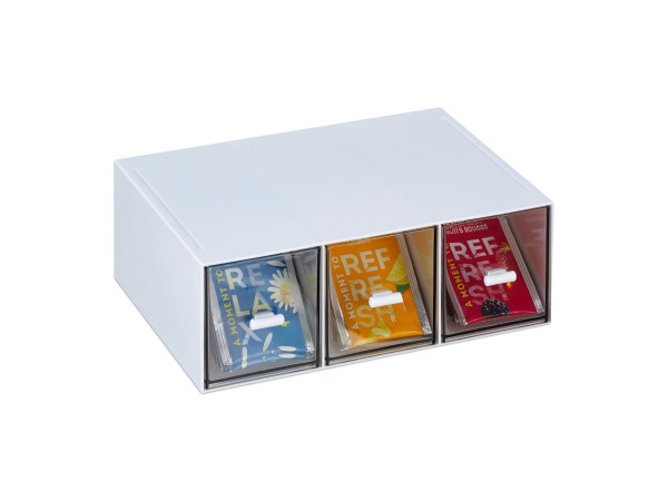 Organizér na čaj s 3 priehradkami RD44153 Organizér na čaj s 3 priehradkami RD44153