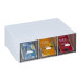 Organizér na čaj s 3 priehradkami RD44153 Organizér na čaj s 3 priehradkami RD44153