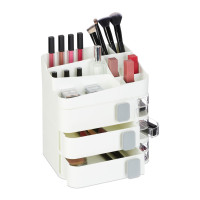Organizér na make-up s 3 zásuvkami RD47945, biela Organizér na make-up s 3 zásuvkami RD47945, biela