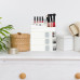 Organizér na make-up s 3 zásuvkami RD47945, biela Organizér na make-up s 3 zásuvkami RD47945, biela