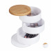 Organizér na make-up s 3 priehradkami RD2079, biela Organizér na make-up s 3 priehradkami RD2079, biela
