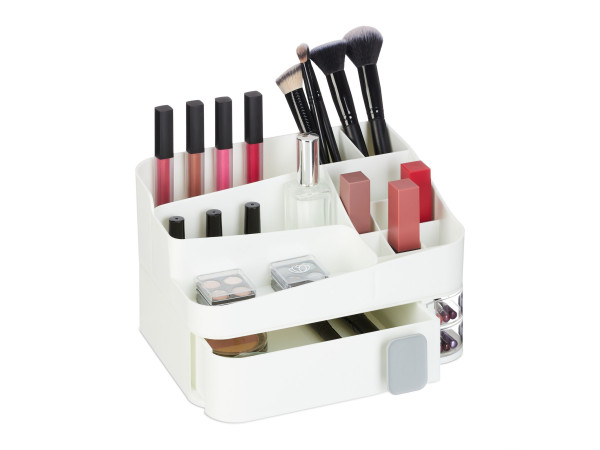 Organizér na make-up so zásuvkou RD47943, biela Organizér na make-up so zásuvkou RD47943, biela