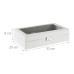 Organizér na šperky, okuliare RD43759, biela Organizér na šperky, okuliare RD43759, biela